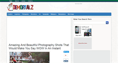 Desktop Screenshot of demortalz.com